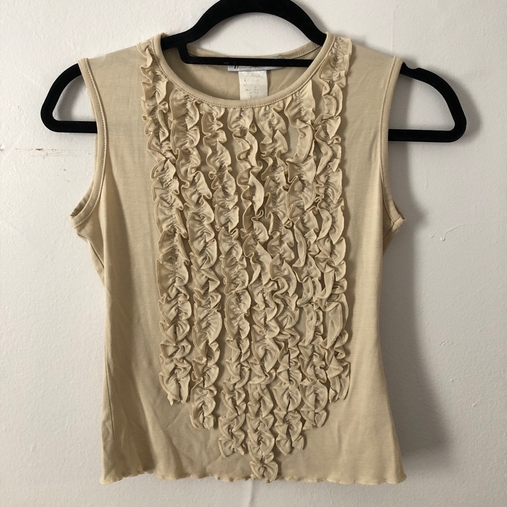Beige Vertigo blouse! Size small.
